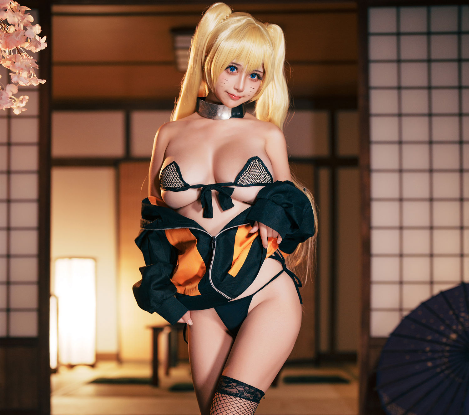 沖田凜花Rinka美女动漫博主性感Cosplay写真Naruto